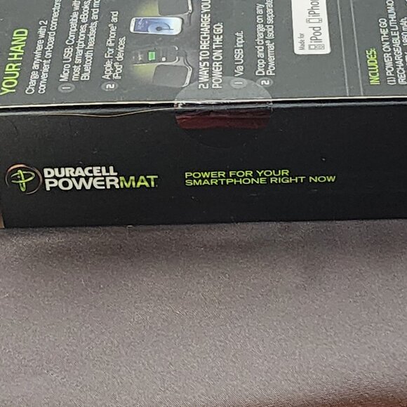 Duracell PowerMat Power on the Go Rechargeable Lithium Ion Capacity w/USB Cable - Picture 5 of 16